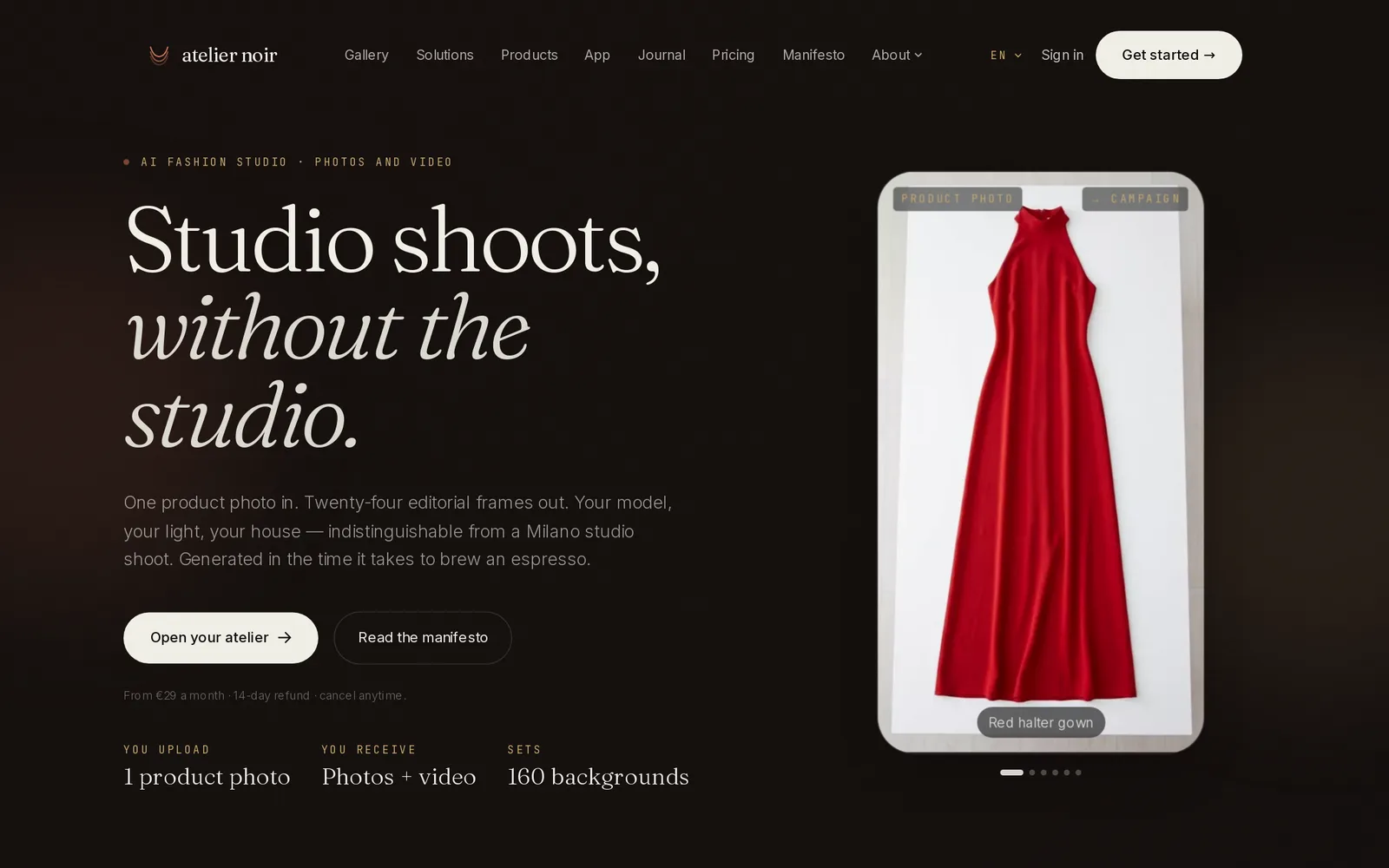 The marketing site, in 10 languages